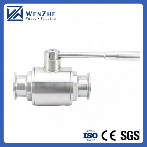 ISO9001 Certified Quick Two Way Ball Valve for Sanitary Equipment No-Retention Design