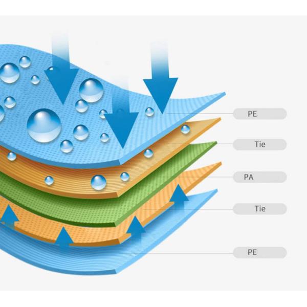 70 до 100 микронов вкладчика космоса кладут SGS в мешки сумок хранения вакуума