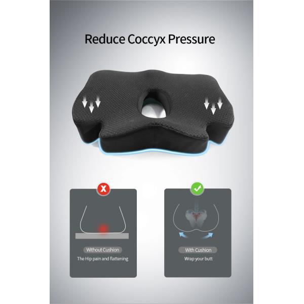 Custom Logo Accepted Memory Foam BBL Pillow for Pain Relief and Home Seat Function