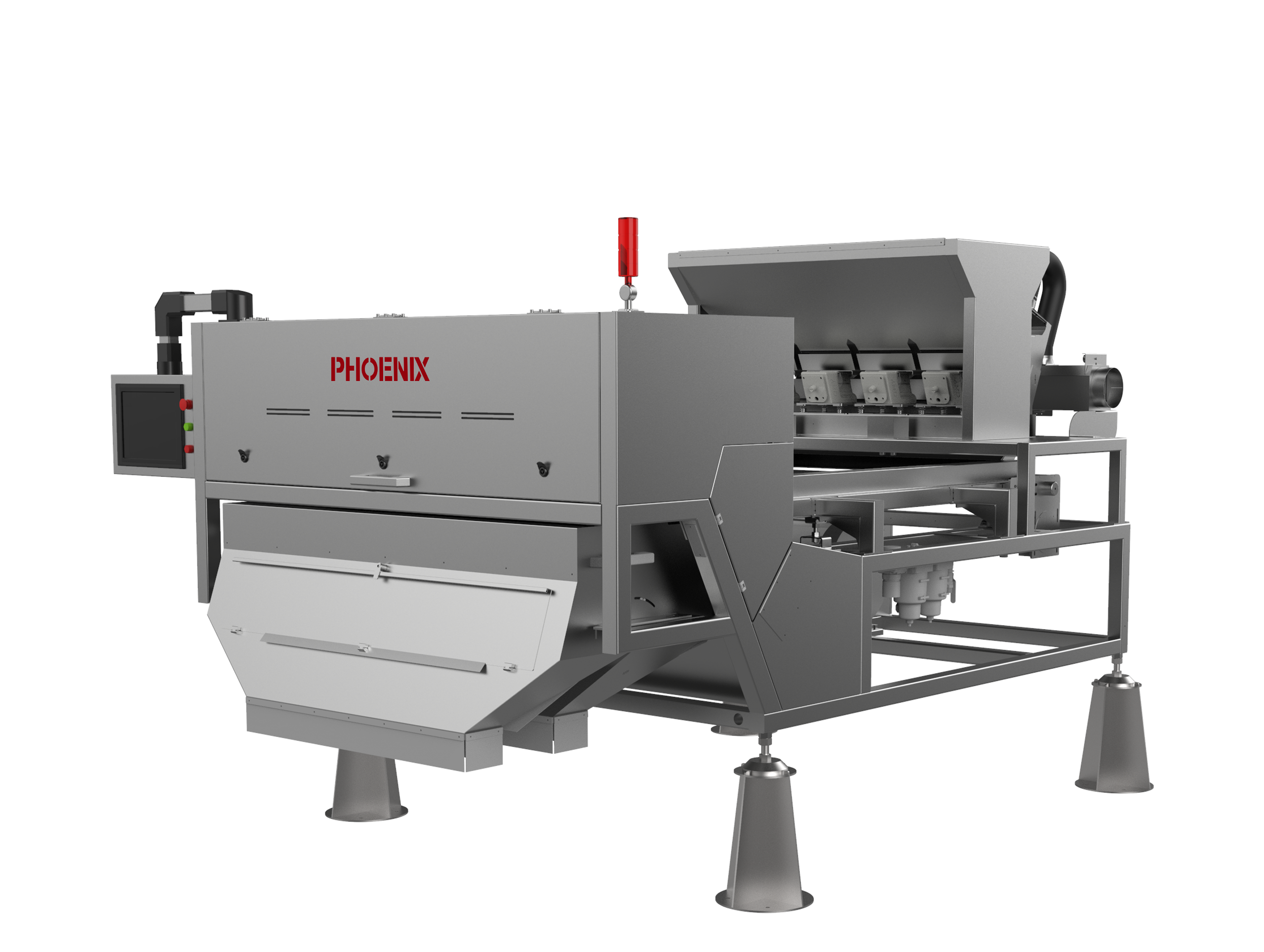  H Intelligent RGB Optical Sorting Machine Is A Cost-efficient Pre-sorting Solution For Pumpkin Seeds It Focuses On Visible Defect Recognition, Enabling Users To Upgrade Primary Sorting At Lower Costs