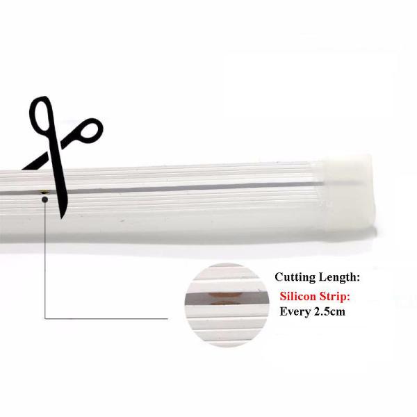 Interno do carro Lâmina LED Dimmable 12V Led Neon Flex 3500K Branco Quente