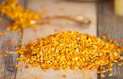 100% Organic Raw Bee Pollen Pure Fresh Tea Pollen Bee Vitamins Big Granual Organic Bee Foods Factory Directly