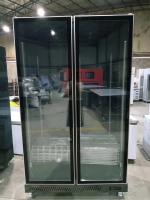 2 Portas de vidro Display de bebidas Frigorífico Frigorífico comercial vertical
