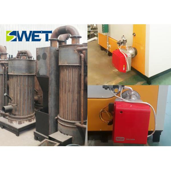 High Efficiency 500kg / H Gas Steam Boiler For Food Industry , Free Installation