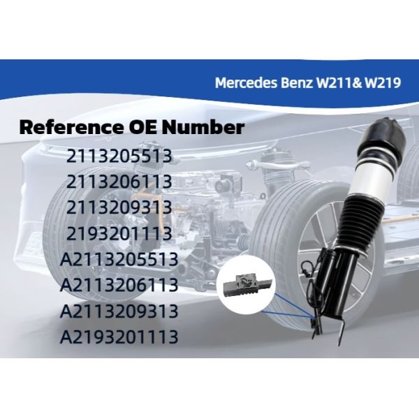 Mercedes-Benz CLS-Class W219 E-Class W211 Air Strut 2193201113 2113209313 Air Ride Suspension