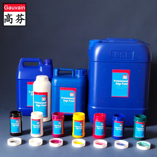 Water Based Glitter Color Leather Edge Paint for Leather Products Stain Coloring Ink