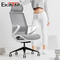 Sillones de oficina con malla ergonómica moderna con reclinable giratorio con malla completa