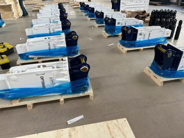 Top Type 68mm Mini Excavator Rock Breaker For HYUNDAI KOMATSU CATERPILLAR KOBELCO Skid Steer Backhoe Loaders