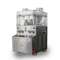 Das estações de aço inoxidável totalmente automático do material 35 da eficiência alta tipo giratório máquina da imprensa da tabuleta para doces