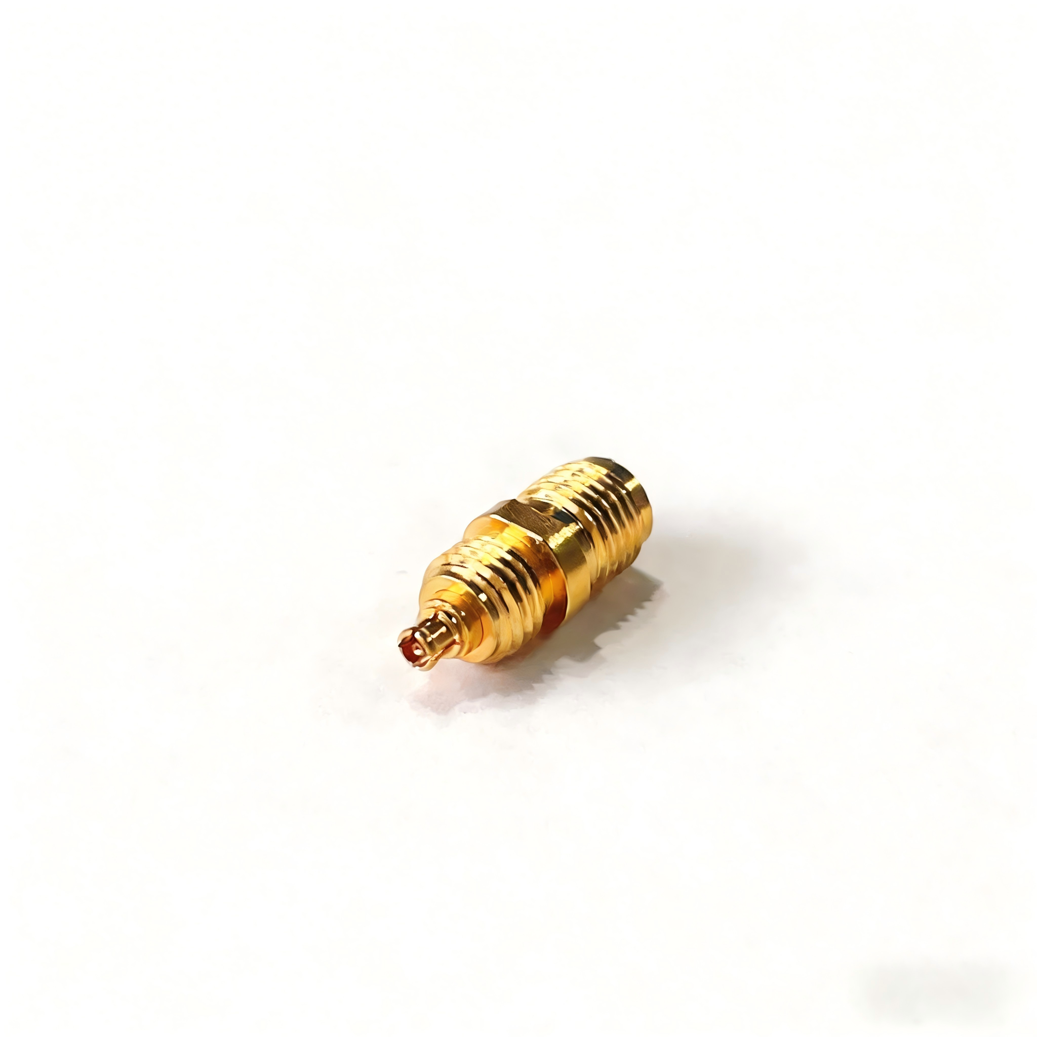 DC-40GHz Gold Plated Brass RF Adapter 2.92mm Female To SMPM Female RF Connector Adapter
