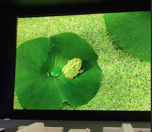 Asynchronous Small Pixel Led Display Wall Movie Full HD 640*480mm 172*86dots