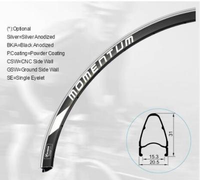 WEINMANN BICYCLE ALLOY RIM CURSO Caminho de corrida CURSO AERO BICYCLE RIM 700X23/28C