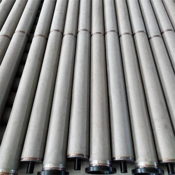 10Micron Metal Fiber Hot Gas Filter Element Electric Bag Composite Dust Removal