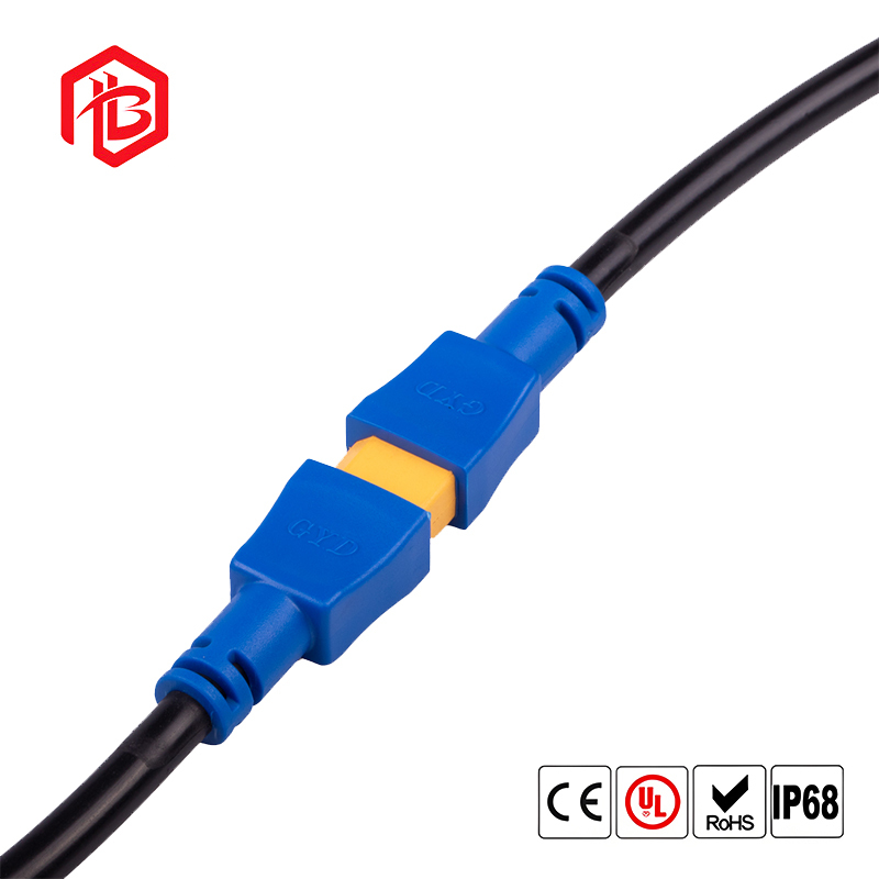 2-core and 3-core Copper Contact IP68 Waterproof Rubber-coated XT60 Connectors for Solar Power Systems New Energy Applications
