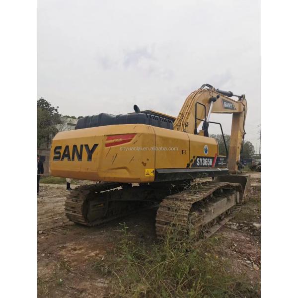 Использованный экскаватор SANY SY365h с высокой эффективностью работы и емкостью в 1,6 м3