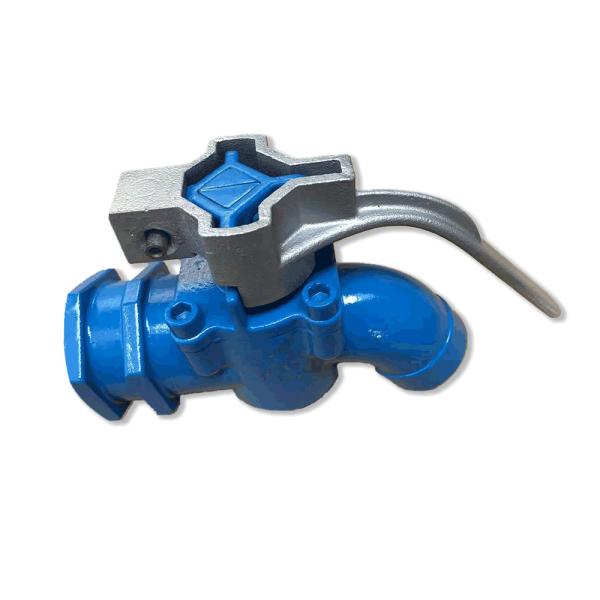 Guidons principaux de coq d'angle de train de coq d'angle de conduit d'air tourn