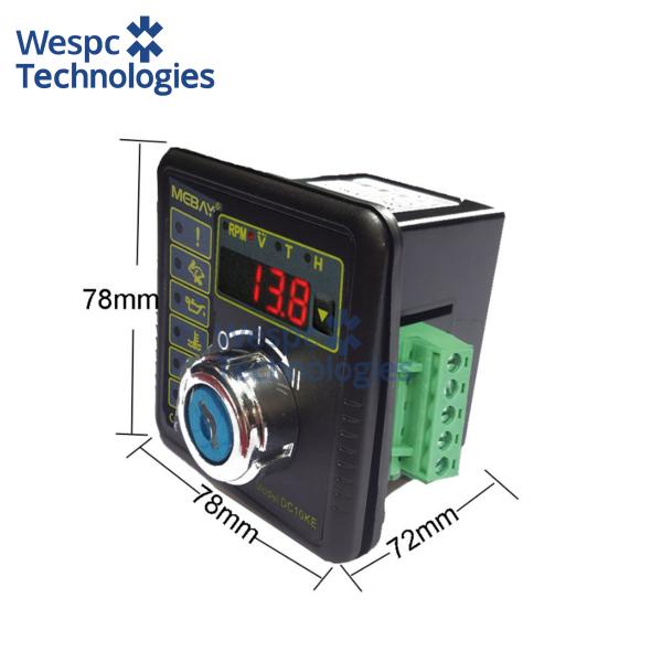 WESPC Original DC10KE Diesel Engine Controller Manual Engine Control Module