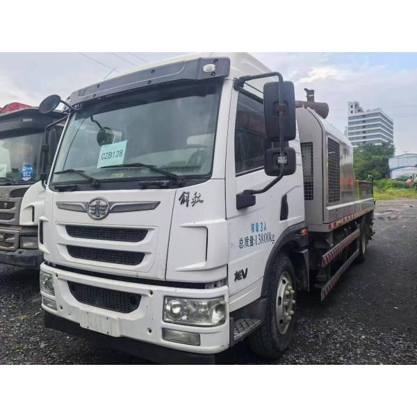 Usado bomba de línea bomba estacionaria camión 2019 Zoomlion 10022 Diésel bomba de concreto máquina