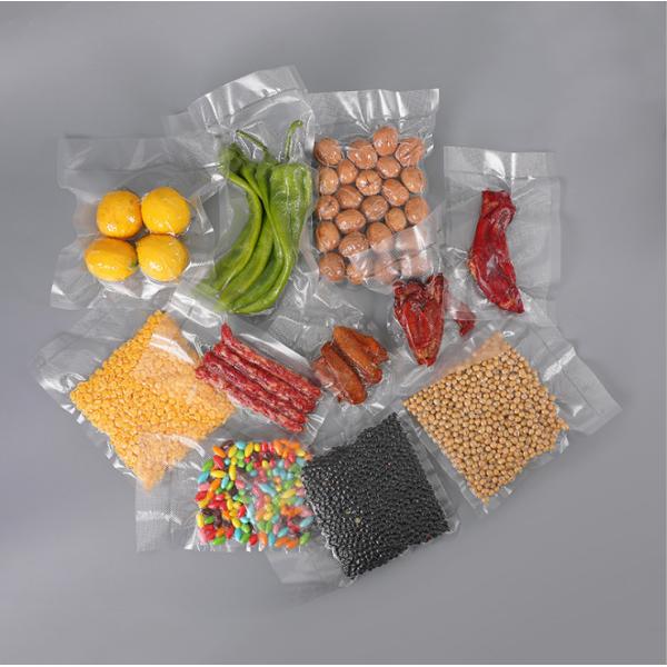 Airtight Pre Cut Vacuum Sealer Bags 200mic Vacuum Bags For Food Packaging