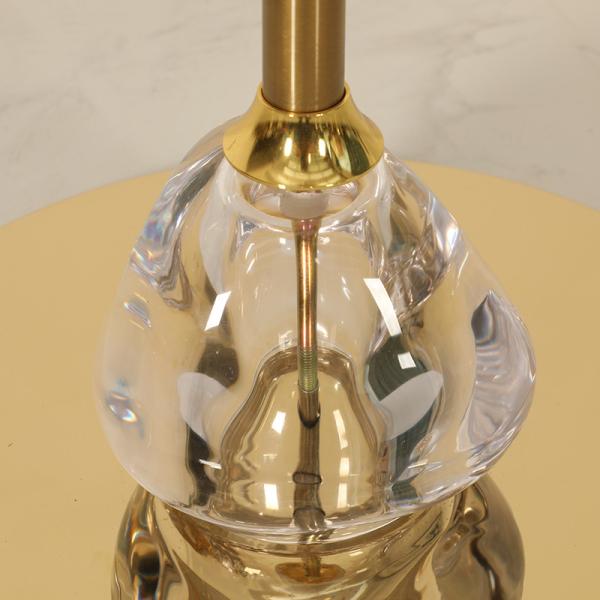 Round Shiny Finish Stainless Steel End Table Gold Metal Base Unique Marble Top