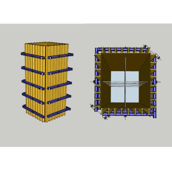 Column And Wall Timber Beam Formwork Efficient For Building Construction