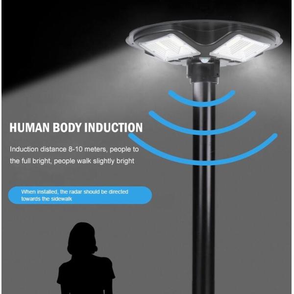Energy Saving Remote Control Solar Lights IP65 300w 400w 500w Solar Garden Light