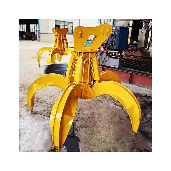 Stainless Steel Q235 Q345 Hydraulic Clamshell Bucket 500-3000kg Grab Buckets