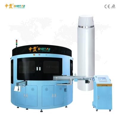 Máquina de impressão da tela da cor SF-SHR516 quatro para o tubo macio