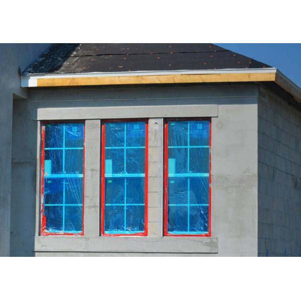 Фильм слипчивого ПЭ собственной личности защитный, фильм предохранения от стекла окна для на открытом воздухе/крытого