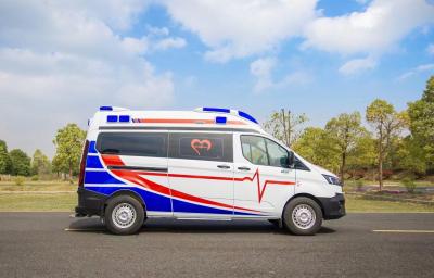4x2 4x4 LHD/RHD Hospital Ambulance Powered By JM491Q-ME Engine