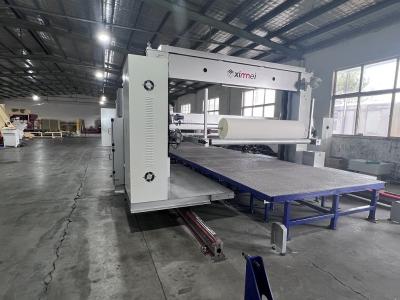 Guia de movimento linear automático espuma esponja máquina de corte horizontal comprimento infinito