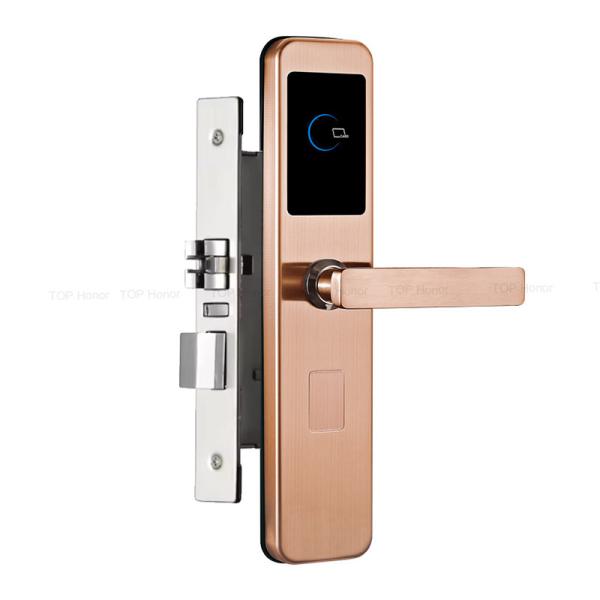 Stainless Steel Aluminum Alloy Password Hotel Door Lock System Supplier Hotel Anti-theft Lock