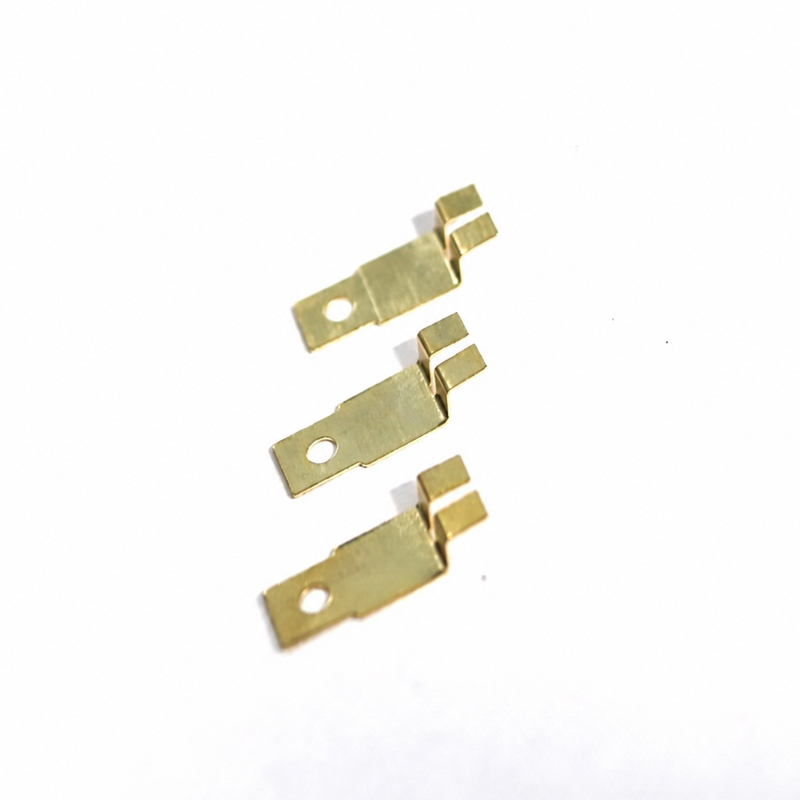 OEM Gold Plated Spring Clip Electrical Contact Metal Stamping Parts Manufacturer