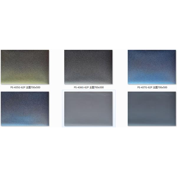 Silver Pvc Foil Laminated On Mdf Cabinet Furniture Cover Film Facades