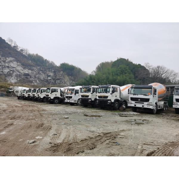 смешивая смеситель цемента Hino 700 барабанчика 10m3 использовал тележку конкретного смесителя