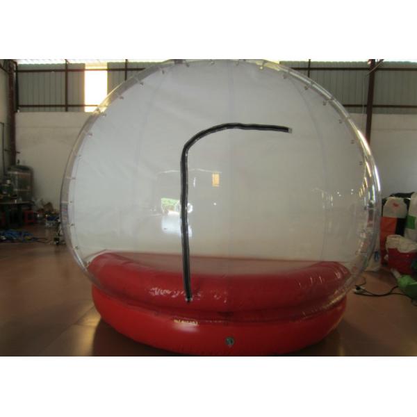 Брезент Pvc на открытом воздухе раздувного хрустального шара воздухонепроницаемый Dia3m украшений рождества