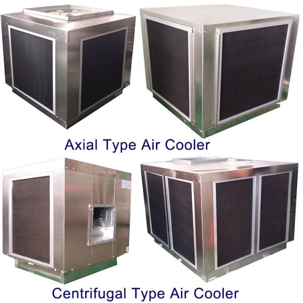factory price stainless steel wall mounted water air conditioner evaporative air cooler