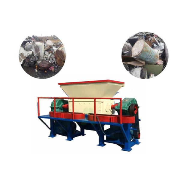 Multifunctional Four Shaft Shredder Machine For Municipal Solid Waste