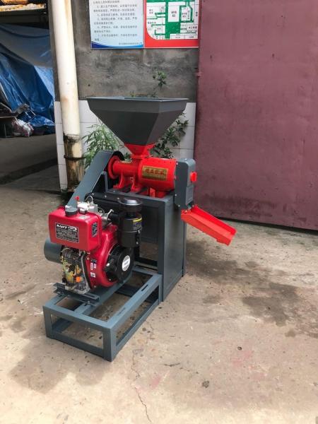 yifeng  AGRO 700KG diesel Rice Milling Machine 22HP diesel Engine