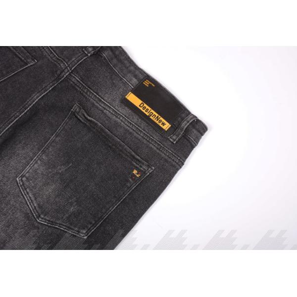 ODM OEM Korean Version Autumn Winter Men Pants Casual Straight Mid Waist Jeans