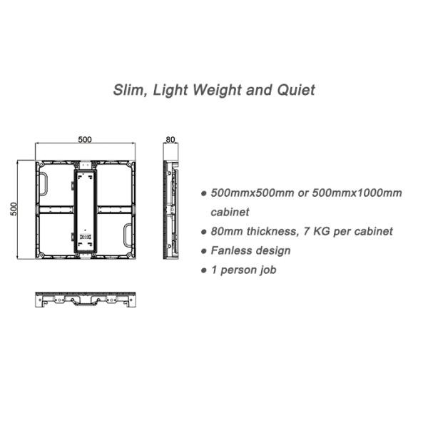 Stage Led Backdrop Screen Rental Waterproof Outdoor High Brightness SMD P4.81