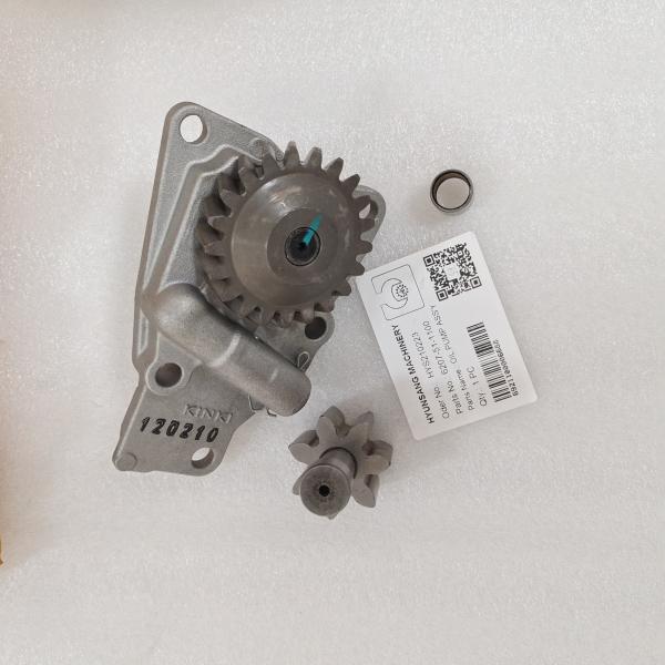 Assy 6207-51-1100 385-10100011 69902-0-0203 da bomba de óleo para KOMATSU PC100-5 PC120-5