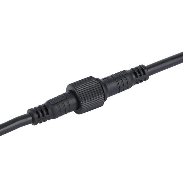 Brass 3 Cores Od5.0mm Outdoor Lighting Cable 3Pins Waterproof Power Cable