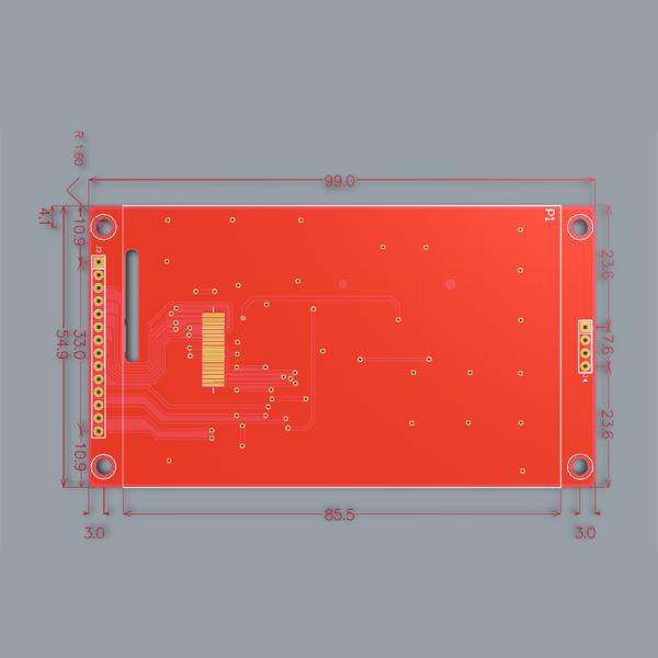 Модуль дисплея дюйма 480x320 Lcd Tft модуля 3,5 дисплея IC ILI9488 SPI водителя