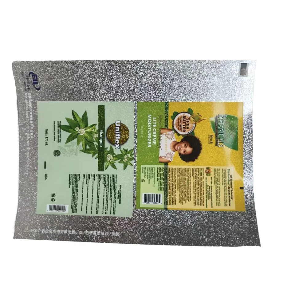 Custom Printing Glossy Shiny Luxury Self-Adhesive Vinyl Waterproof Pet Products Packaging Labels for Glass Bottles Containers