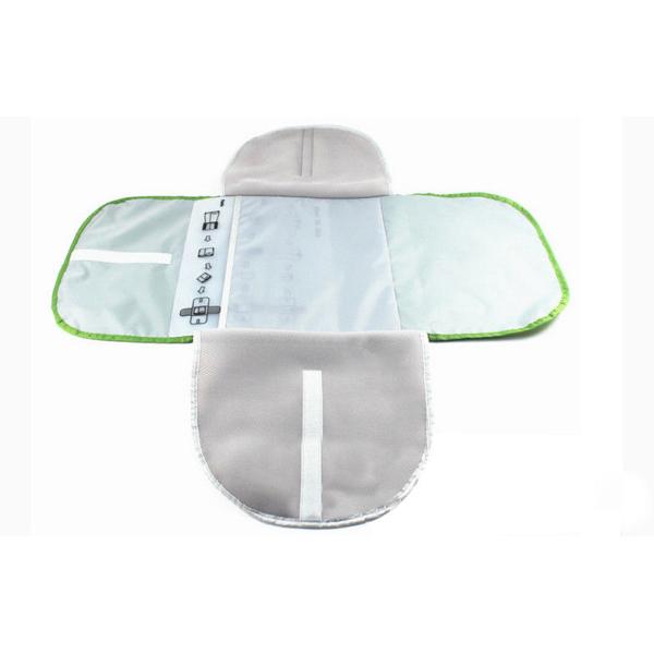 Green Portable Travel Organizer Bag Oxford Cloth Transverse Square Style