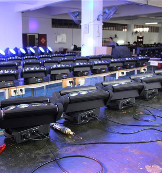 8x10W RGBW 4in1 Pixel Control DMX LED Spider Beam Moving Head Light for Night Club
