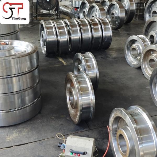 Heavy-Duty Crane Wheel Forged by Open Die Process