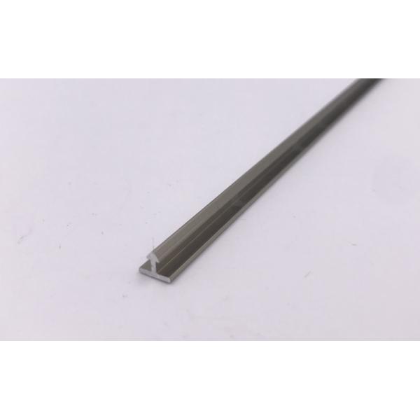 6mm t формируют допуск 0.12mm алюминиевых штранг-прессований отделки серебряный анодированный