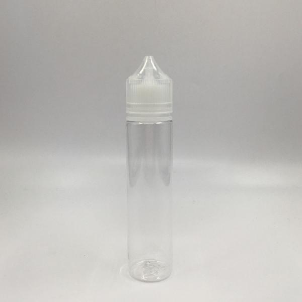 Personalized Logo PET  E Liquid Bottle / Liquid Dropper Bottle Range with Screw Cap Sealing